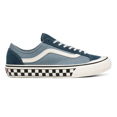 Vans Salt Wash Style 36 Decon Surf - Kadın Sörf Ayakkabı (Gri Mavi)